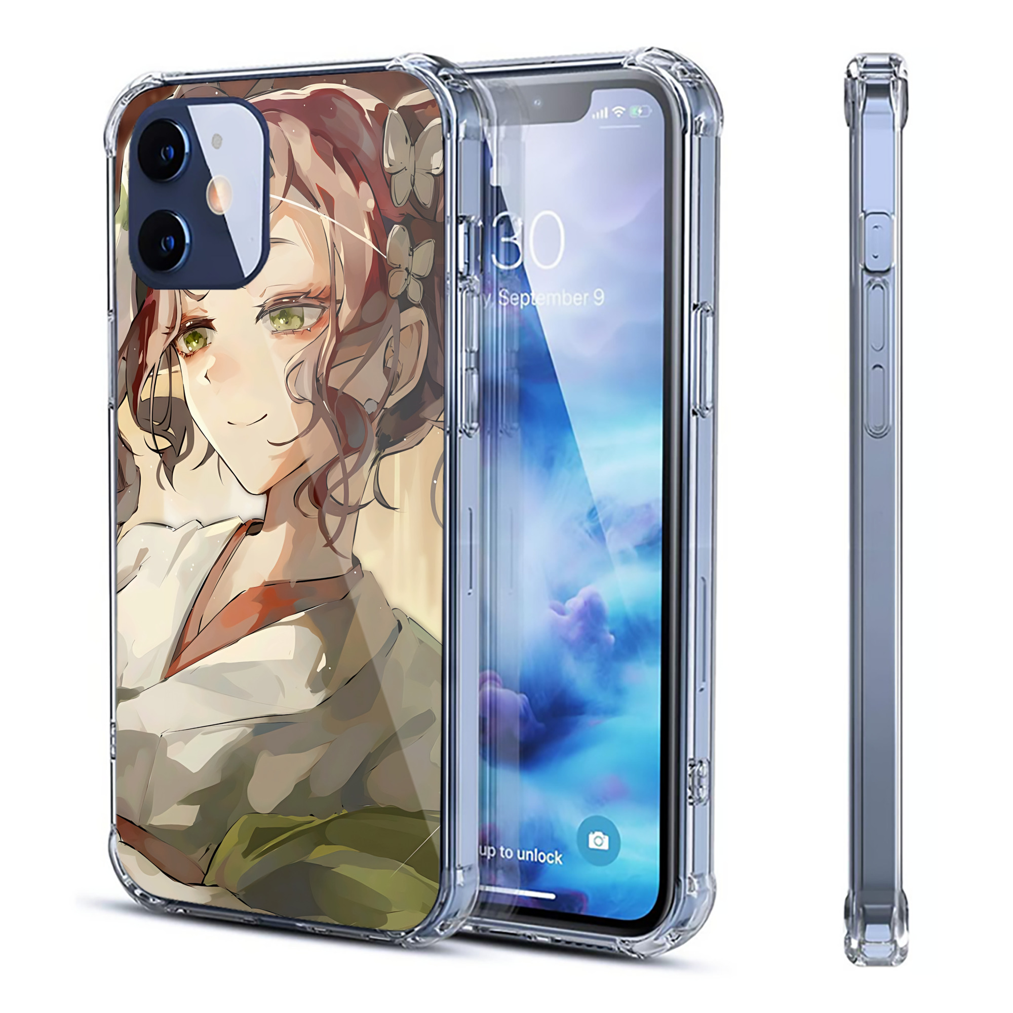 （画像用） 薬屋のひとりごと The Apothecary Diaries 【iPhone 12シリーズ対応】透明スマホケース（クリアソフトケース）